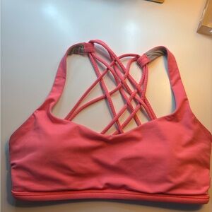 Lululemon Pink Sports Bra